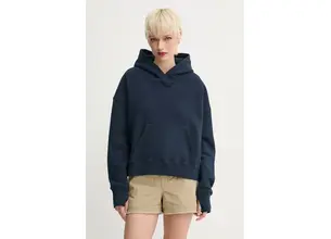 Μπλούζα ZADIG&VOLTAIRE χρώμα: ναυτικό μπλε, με κουκούλα, JWSS01649