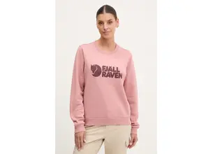 Μπλούζα Fjallraven Fjällräven Logo χρώμα: ροζ, F84143