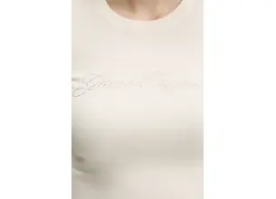 Μακρυμάνικο Guess Originals χρώμα: μπεζ, W5RP40 KA0H1