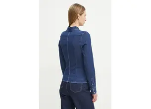 Πουκάμισο Guess ALISHA χρώμα: ναυτικό μπλε, W5RH69 D5HJ1