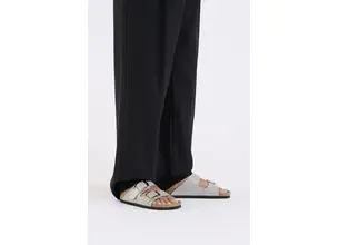 Δερμάτινες παντόφλες Birkenstock Arizona Big Buckle γυναικείες, χρώμα: γκρι, 1029346