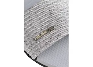 Παντόφλες Havaianas YOU MALTA METALLIC χρώμα: γκρι, 4147312-3498