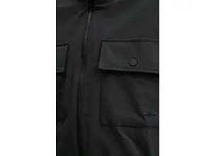 Μπουφάν adidas Originals Essential χρώμα: μαύρο, JD4792