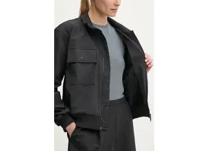 Μπουφάν adidas Originals Essential χρώμα: μαύρο, JD4792