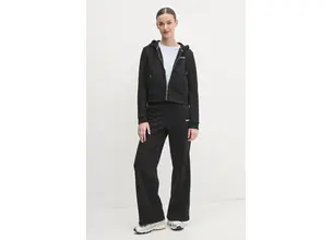 Μπλούζα Dkny χρώμα: μαύρο, με κουκούλα, DP5J9508
