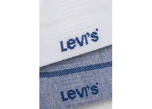 Κάλτσες Levi's 2-pack χρώμα: μπλε, 37157-1222