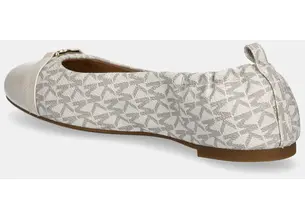 Μπαλαρίνες MICHAEL Michael Kors Mandy χρώμα: μπεζ, 40S5MAFP1B.132