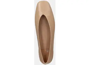 Δερμάτινες μπαλαρίνες Jeffrey Campbell Fathom χρώμα: μπεζ, JC-1528-1-11
