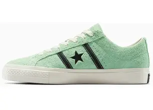 Σουέτ sneakers Converse One Star Academy Pro χρώμα: πράσινο, A10578C