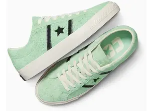 Σουέτ sneakers Converse One Star Academy Pro χρώμα: πράσινο, A10578C