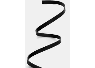Δερμάτινη ζώνη Calvin Klein χρώμα: μαύρο, K60K613155