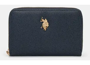 Πορτοφόλι U.S. Polo Assn. Jones χρώμα: ναυτικό μπλε, WEUJE8659WVP