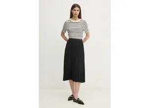 Φούστα Tommy Hilfiger χρώμα: μαύρο, WW0WW43886