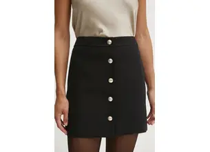Φούστα Marciano Guess BECKY χρώμα: μαύρο, 5RGD03 7115A