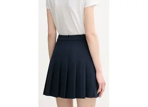 Φούστα Tommy Hilfiger χρώμα: ναυτικό μπλε, WW0WW44731
