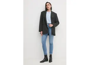 Τζιν παντελόνι Tommy Hilfiger χρώμα: μπλε, WW0WW43716