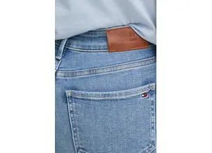 Τζιν παντελόνι Tommy Hilfiger χρώμα: μπλε, WW0WW43716