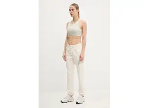 Βαμβακερό παντελόνι Dkny χρώμα: μπεζ, DP5P3615