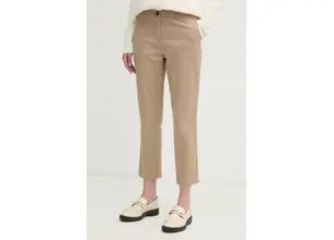 Παντελόνι Tommy Hilfiger χρώμα: μπεζ, WW0WW45920