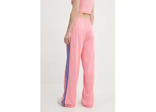 Παντελόνι φόρμας adidas Originals Firebird χρώμα: ροζ, JP2312