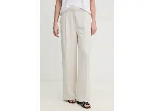 Παντελόνι Calvin Klein χρώμα: μπεζ, K20K208214