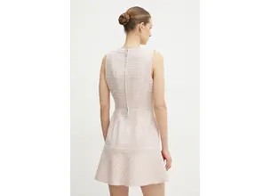 Φόρεμα Guess DAPHNEE χρώμα: ροζ, W5RK10 WGW82