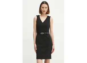 Φόρεμα Marciano Guess MASHA χρώμα: μαύρο, 5RGK10 6302A