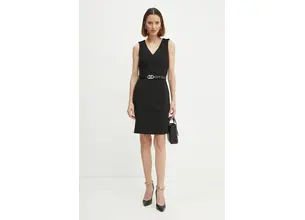 Φόρεμα Marciano Guess MASHA χρώμα: μαύρο, 5RGK10 6302A