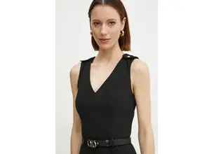 Φόρεμα Marciano Guess MASHA χρώμα: μαύρο, 5RGK10 6302A
