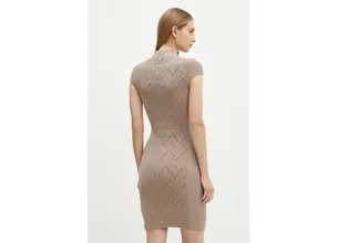 Φόρεμα Marciano Guess HERMIONE χρώμα: μπεζ, 4BGK0A 5661Z