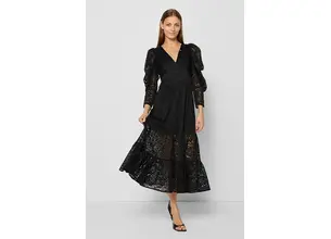 Φόρεμα Bizuu ITALIANA χρώμα: μαύρο, SUKIENKA ITALIANA_CZARNY_AW24