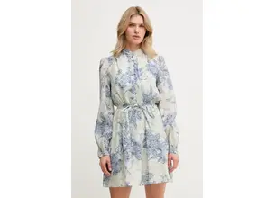 Φόρεμα Guess ADLAIDE χρώμα: μπεζ, W5GK07 WH4K2