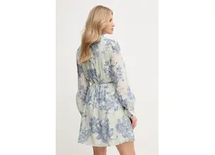 Φόρεμα Guess ADLAIDE χρώμα: μπεζ, W5GK07 WH4K2