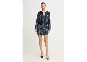 Φόρεμα Guess EDEN χρώμα: ναυτικό μπλε, W5GK73 D5O70