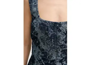 Φόρεμα Guess EDEN χρώμα: ναυτικό μπλε, W5GK73 D5O70