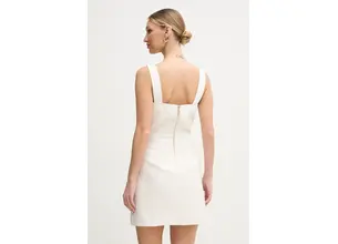 Φόρεμα Guess ELSIE χρώμα: μπεζ, W5GK77 WH610