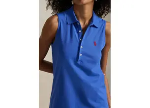 Βαμβακερό φόρεμα Polo Ralph Lauren χρώμα: μπλε, 211968292
