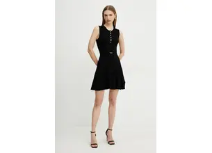 Φόρεμα Marciano Guess GIADA χρώμα: μαύρο, 5GGK26 5874Z
