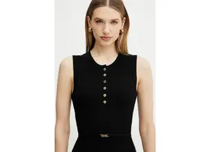 Φόρεμα Marciano Guess GIADA χρώμα: μαύρο, 5GGK26 5874Z
