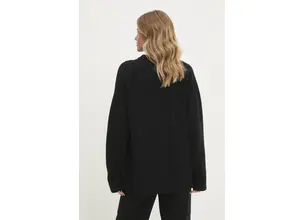 Βαμβακερό πουλόβερ Calvin Klein Jeans χρώμα: μαύρο, J20J224799