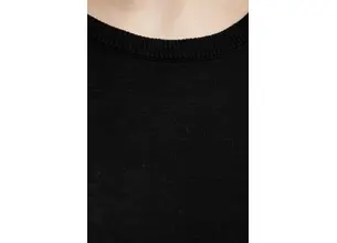 Μεταξωτό πουλόβερ Weekend Max Mara χρώμα: μαύρο, 2515361041600