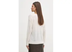 Πουλόβερ United Colors of Benetton χρώμα: μπεζ, 103VD10AV