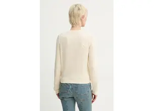 Ζακέτα με μείγμα μετάξι ZADIG&VOLTAIRE χρώμα: μπεζ, KWCA01585