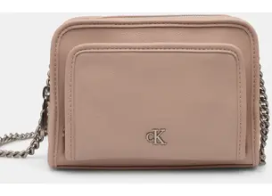 Τσάντα Calvin Klein Jeans χρώμα: ροζ, K60K613047