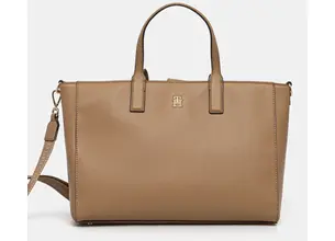 Τσάντα Tommy Hilfiger χρώμα: πράσινο, AW0AW17330