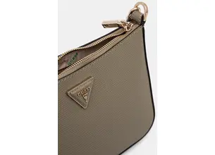Τσάντα Guess JAZLYNN χρώμα: πράσινο, HWEZG9 52317