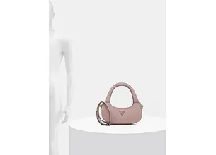Τσάντα Guess ECO JAZLYNN χρώμα: ροζ, HWEZG9 52301