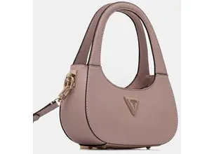 Τσάντα Guess ECO JAZLYNN χρώμα: ροζ, HWEZG9 52301