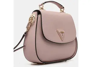 Τσάντα Guess ECO JAZLYNN χρώμα: ροζ, HWEZG9 52320