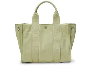 Τσάντα Lauren Ralph Lauren χρώμα: πράσινο, 431962612